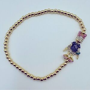 BaubleBar Disney Daisy Pisa Bracelet Pave NWT